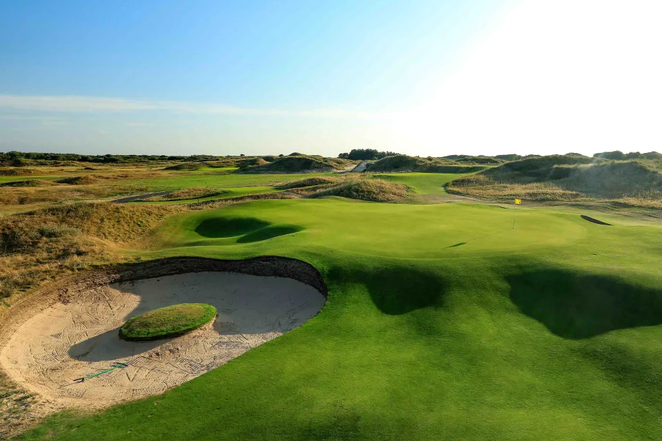 Royal Birkdale golf links near Warren House